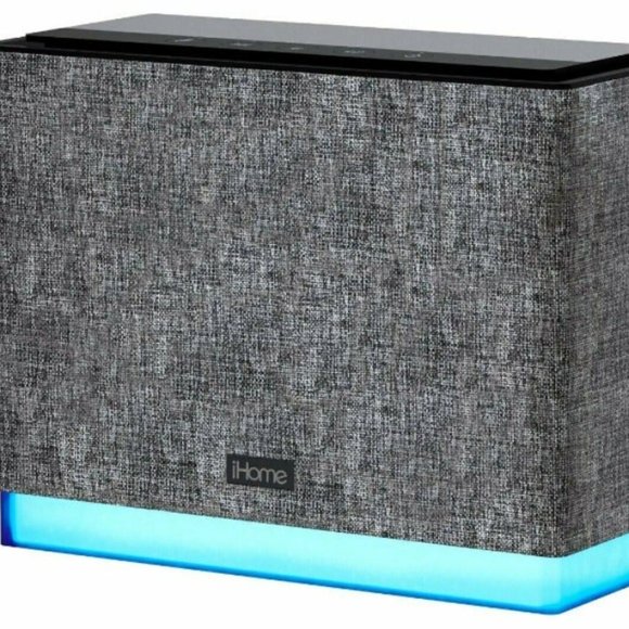 iHome Bluetooth Rechargeable Stereo Portable Speaker Ambient Light Subwoofer